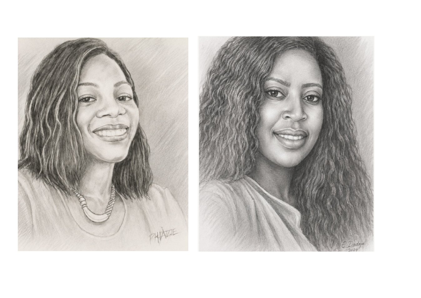 Pencil portraiture